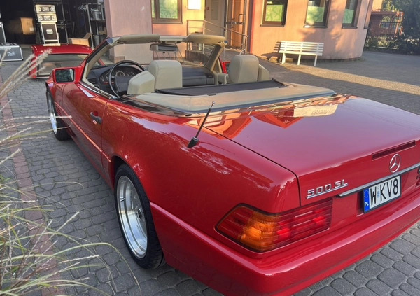 Mercedes-Benz SL cena 82900 przebieg: 182142, rok produkcji 1990 z Otwock małe 407